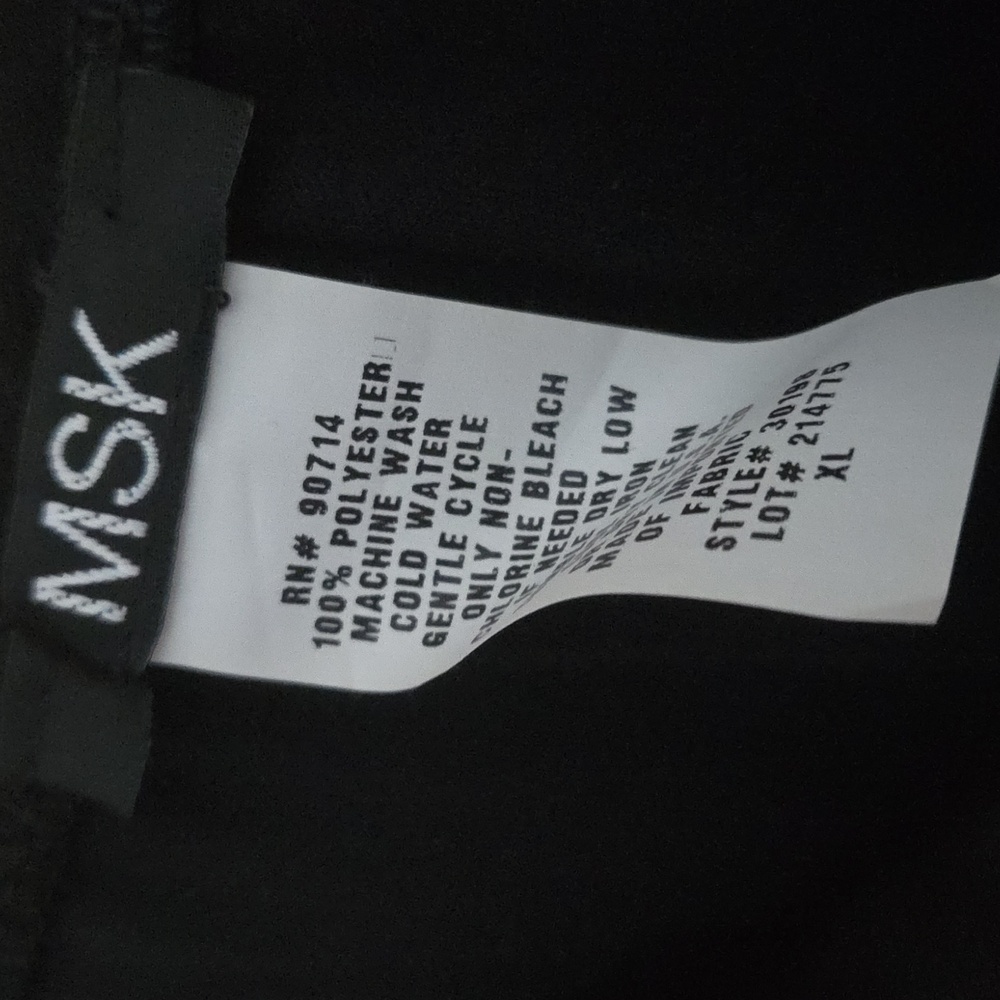 MSK Chiffon Evening Skirt - Picture 5 of 5
